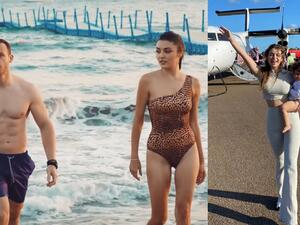 Family Reunion! Hande Erçel's Sister Gamze Erçel and Niece Touchdown in Maldives.. & New Update of HanKer!