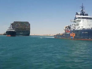 Tension on the high seas: The blocking of the Suez Canal
