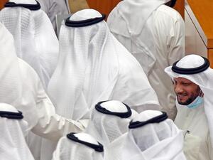 A scene in the Kuwaiti Parliament