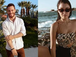 Kerem Bürsin Bursin Hande Erçel Ercel Maldives love romantic picture beach sunset romantik resim kumsal gün batımı seviyorum