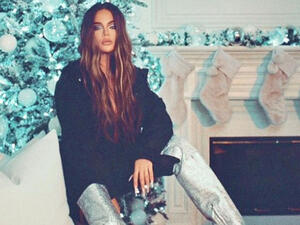 The reality star, 36, attempted to combat the backlash by sharing a topless snapshot, as well as an Instagram Live video, that gave her fans an even closer look at her 'unedited' physique Khloe Kardashian