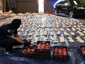 ضبط شحنة مخدرات