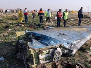 Ukrainian passenger plane was shot down next to Tehran