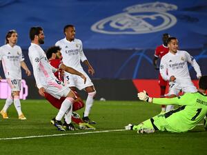 The Liverpool talisman had not scored in his career against Los Blancos but finally broke his duck on Tuesday night (Photo: AFP)
