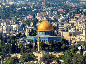 Mousque of Al-Aqsa door locks.
