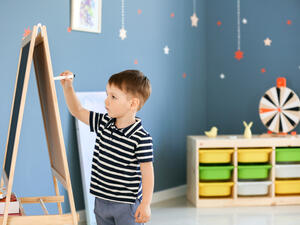 First art exhibition for autistic children