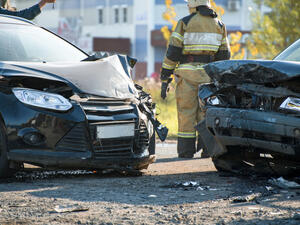 Vehicle collision in Abu Dhabi
