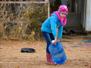 Refugee camp in Jordan 