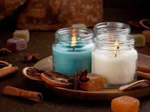 Candles for cold weather