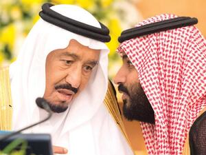 الملك سلمان بن عبد العزيز وولي العهد محمد بن سلمان