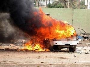 انفجار سيارة