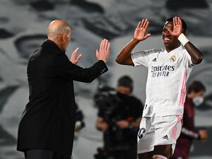 The French manager oversaw a 3-1 thumping of the Reds as he brought up a half-century of games in charge in the competition (Photo: AFP)