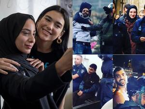 Dua Lipa Palestine Jerusalem Sheikh Jarrah Israeli settlers international media silence normalization Anwar Hadid Bella Mohamed