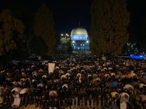  الاحتلال استهدفت المشاركين في مسيرة نصرة للأقصى، وقمعتهم باطلاق الرصاص المعدني