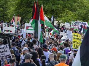 تظاهرات في الولايات المتّحدة دعماً للفلسطينيين