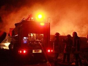  مكان الحريق