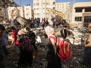 overnight Israeli attacks killed 8 civilians in Gaza