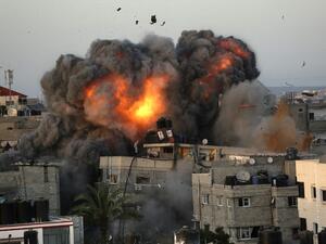 Israeli warplanes target Gaza Strip