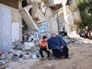 Destruction in Gaza 