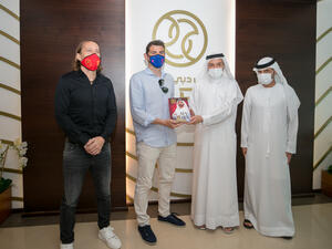 Dubai Sports Council Receives Casillas And Discusses Investment In Sports