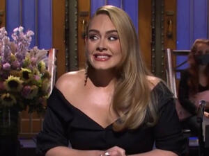 Adele shared a rare gallery of pictures of herself