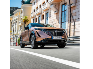 نيسان أريا الكهربائية كلياً في ظهورها الأول على حلبة موناكو الشهيرة