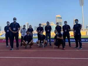 سبيتار يقدم خدمات الدعم الطبي للدوري الماسي لألعاب القوى – الدوحة 2021