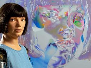 Ai-Da took a team of programmers