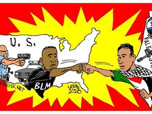 Both African Americans and Palestinians know what state terrorism is all about!