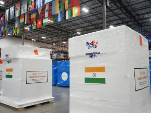 FedEx Delivering Critical Covid-19 Aid To India