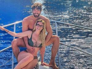 Near Nip Slip? Can Yaman Places Hand on Diletta Leotta's Bottom While Sporting Sexy Bikini in Lake Como (Pictures)