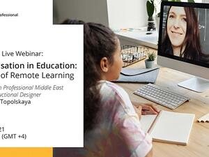 Pearson Hosts A Webinar Discussing The Key Trends In Digitalization Of Education