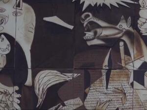  Spanish confectioners recreate Picasso's 'Guernica' in chocolate