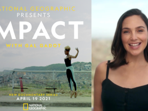 Gal Gadot and Impact poster