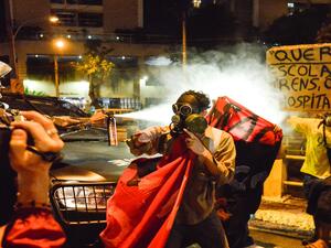 احتجاجات في البرازيل