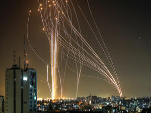 قصف صاروخي من قطاع غزة