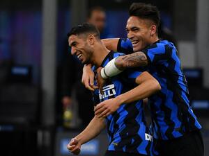 Two men that helped Inter to Serie A title glory in 2020-21 are seeing moves away from San Siro mooted in the summer window (Photo: AFP)
