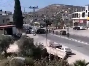 منطقة حوارة جنوب نابلس