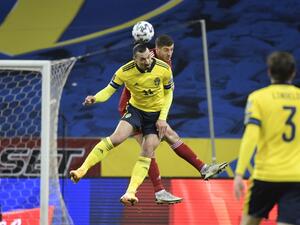 It had been hoped that the AC Milan striker merely suffered a 'slight knock' but he will no longer feature for Sweden in this summer's competition (Photo: AFP)