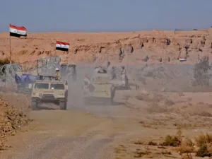 قوات عراقية على الحدود مع سوريا