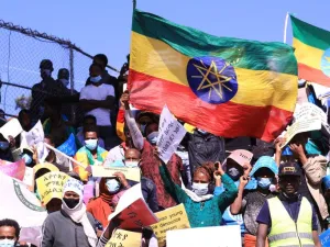 مظاهرة في إثيوبيا