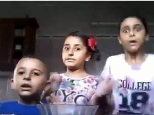 peaceful YouTube video turned into horror after Israeli attacks were heard