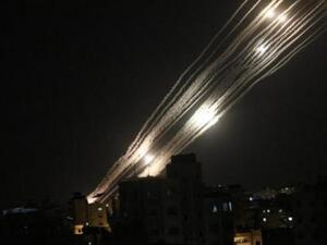 قصف صاروخي للفصائل الفلسطينية من غزة 