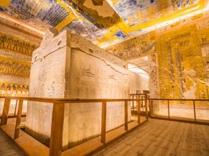 250 tombs dating back around 4,200 years found in Egypt's Sohag area.