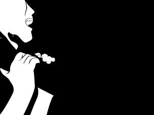 A black shadowy hand!