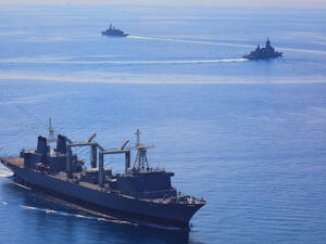 US is monitoring TWO Iranian warships 'heading towards Venezuela.