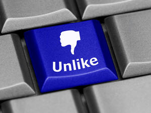 Computer key blue - Unlike