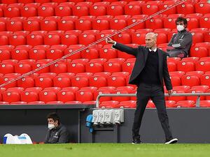 The manager brushed off claims his departure had already been made official behind the scenes (Photo: AFP)
