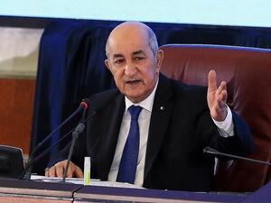 الرئيس الجزائري عبد المجيد تبون