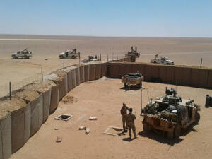 استهداف القوات المتواجدة قرب حقول النفط